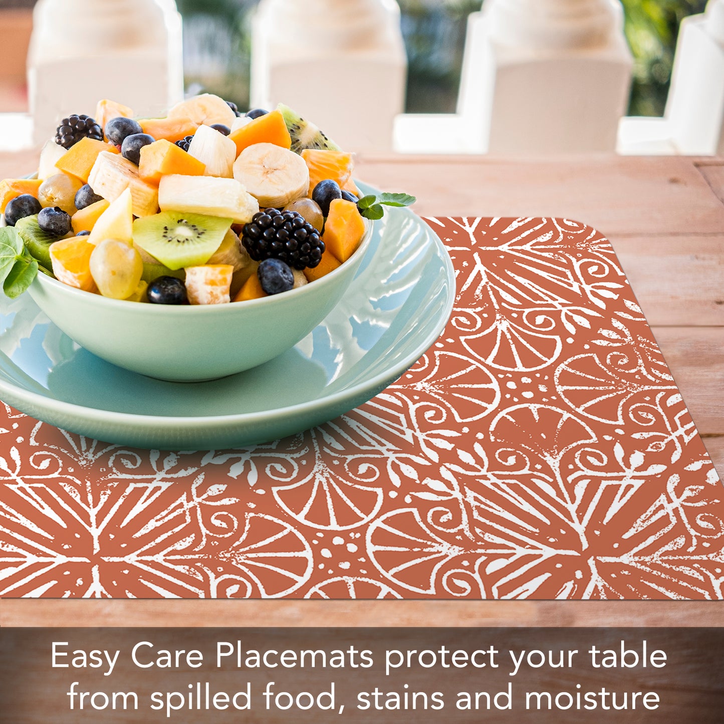 CounterArt Mohave 4 Pack Reversible Easy Care Flexible Placemats Made in the USA