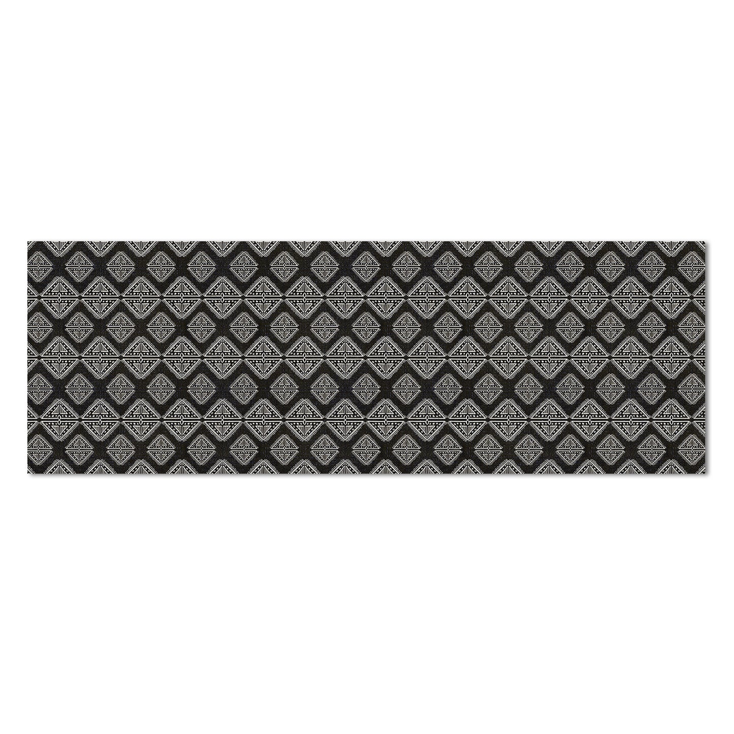 Highland Home Tribal Zen Deco-Floormat, Decorative Mat, Designer Rug, Waterproof, Low Profile, Eco-Friendly Non Slip, Made in The USA