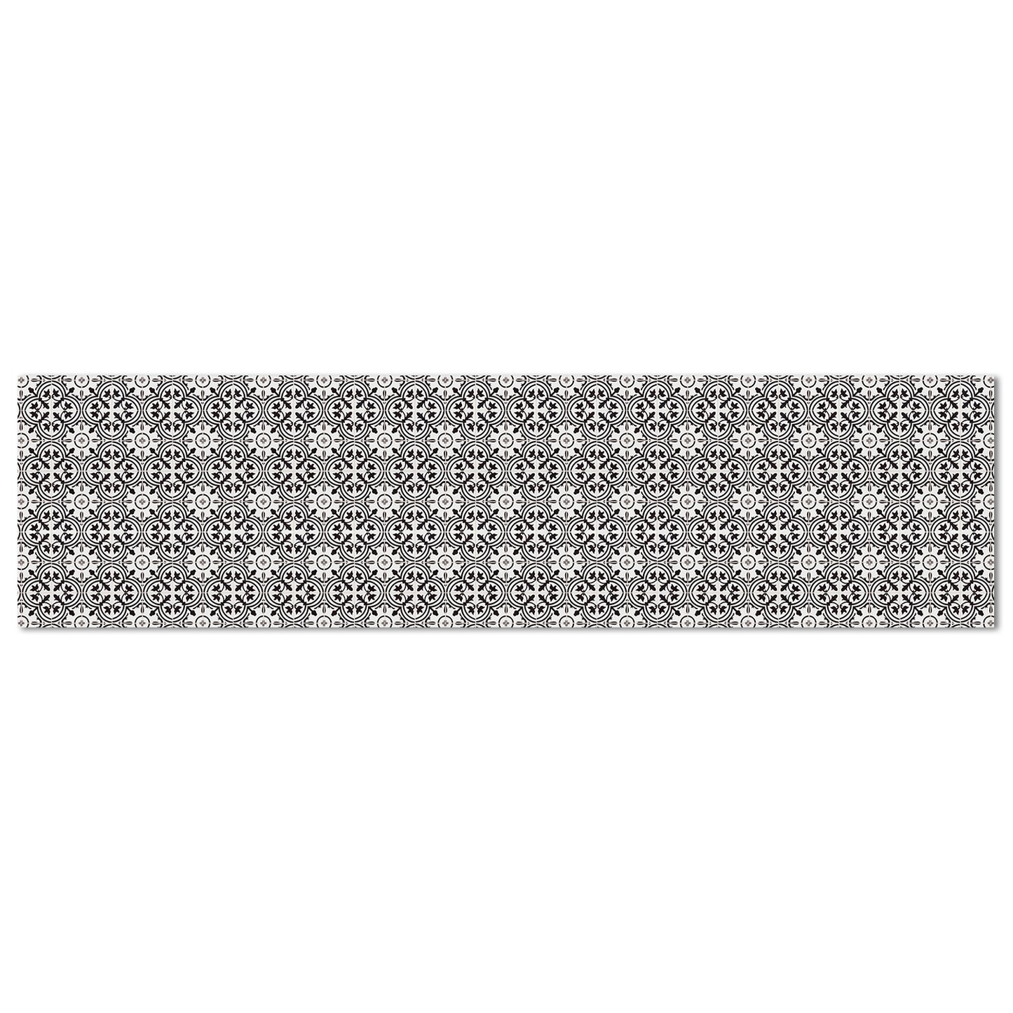 Highland Home Backsplash Tile Design Deco-Floormat, Decorative Mat, Designer Rug, Waterproof, Low Profile, Eco-Friendly Non Slip, Made in The USA