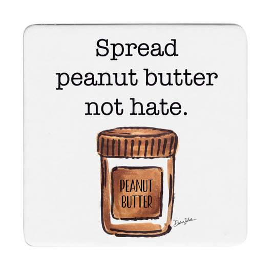 Thirstystone Peanut Butter 12-Pack Cork Back Paper Bar Coasters Made in The USA Humourous Quotes Attractive Designs