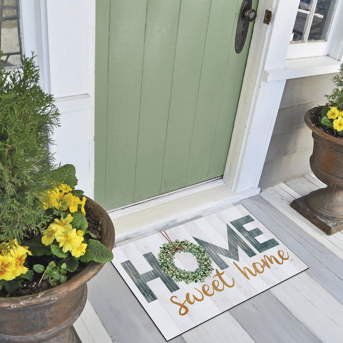 Counterart Galvanized Home Indoor/Outdoor Entryway Floor Mat Manufactured in the USA 29.5" by 17.75"