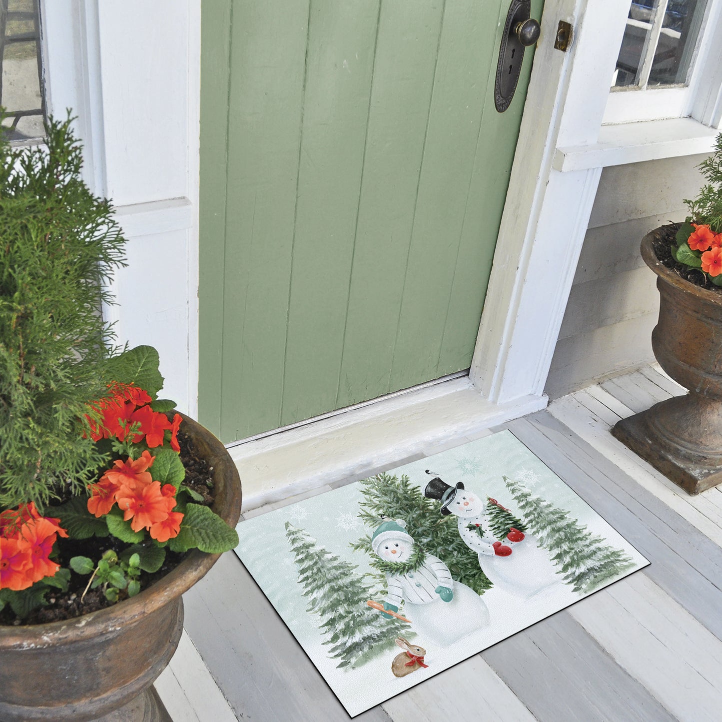 Counterart Snow & Co Indoor/Outdoor Entryway Floor Mat Manufactured in the USA 29.5" by 17.75"