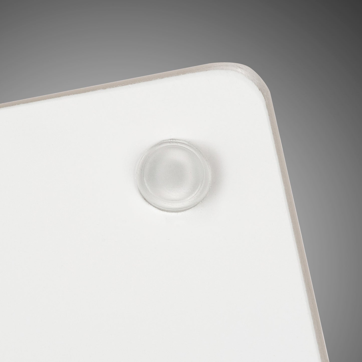 CounterArt Snowman's Farmhouse 3mm Tempered Glass Cutting Board 15" x 12" Manufactured in the USA