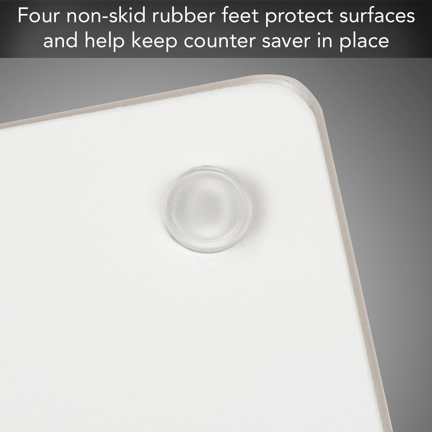 CounterArt Blush Marble Print 3mm Tempered Glass Cutting Board 15” x 12” Manufactured in the USA