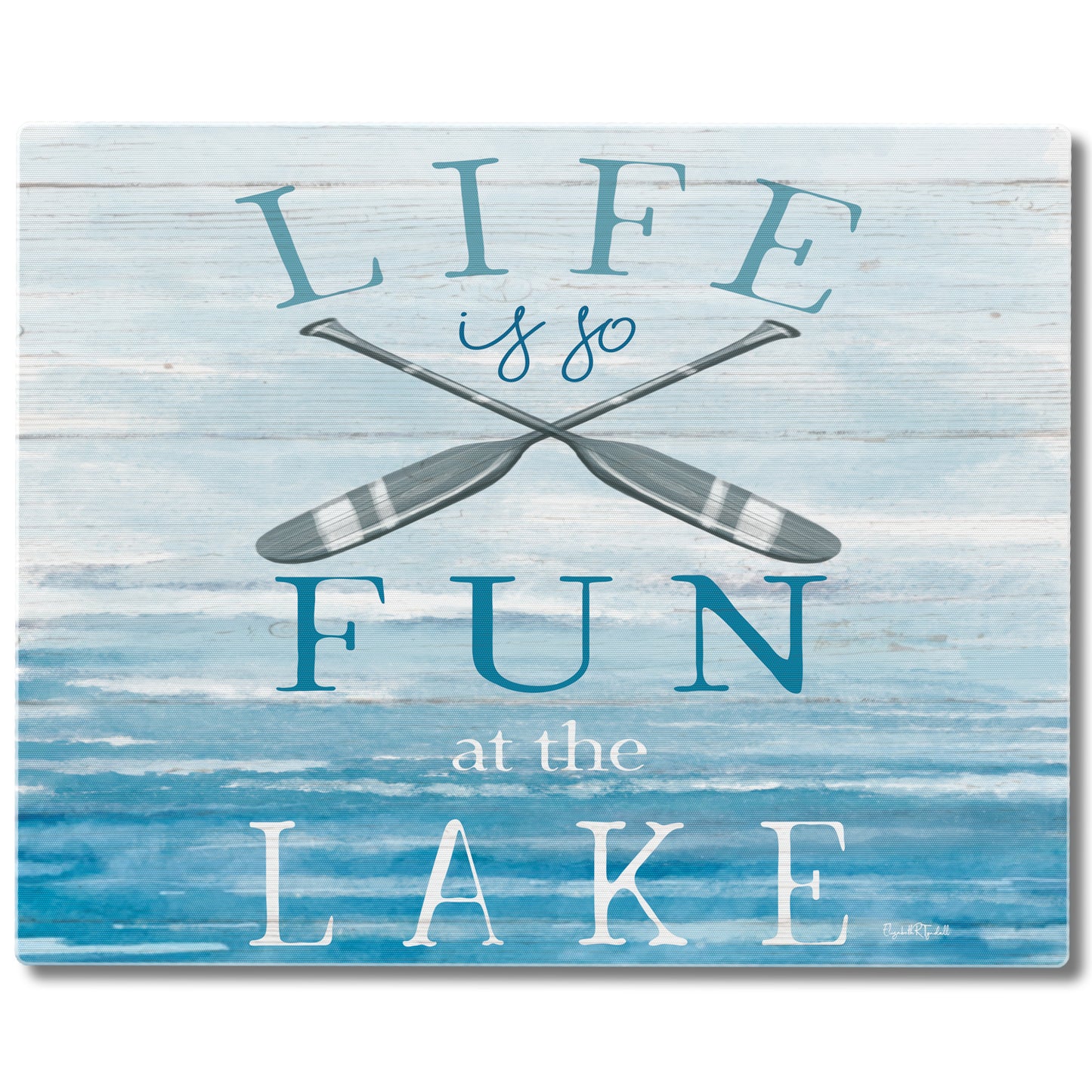 Fun on the Lake 3mm Tempered Glass Cutting Board 15" x 12"