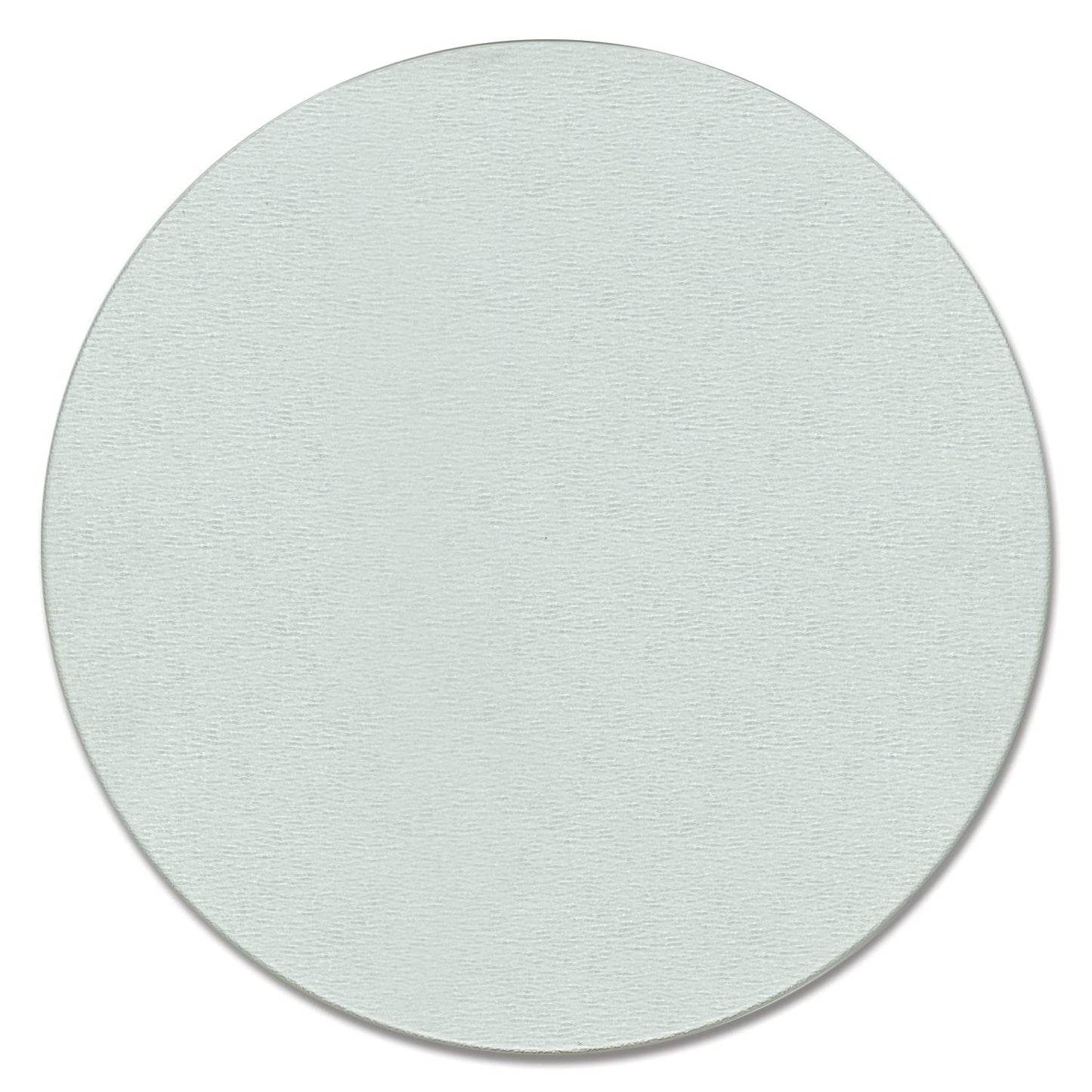 CounterArt TransparentTextured 4mm Round Tempered Glass Cutting Board 16" Round Manufactured in the USA Food Preparation Board, Cake Plate, Pizza Stand