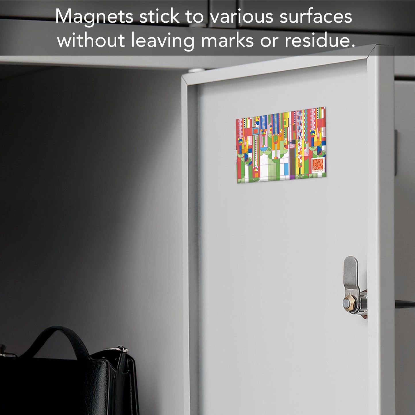 Frank Lloyd Wright's Saguaro Decorative Magnet Manufactured in the USA 3.5” x 2.5”