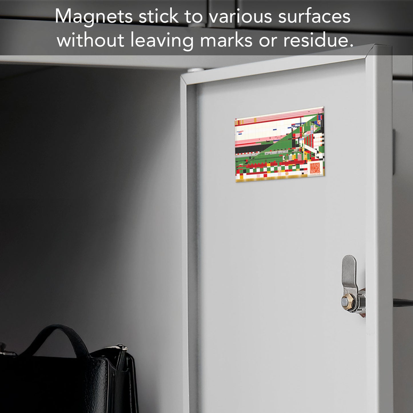 Frank Lloyd Wright's Hillside Curtain Decorative Magnet Manufactured in the USA