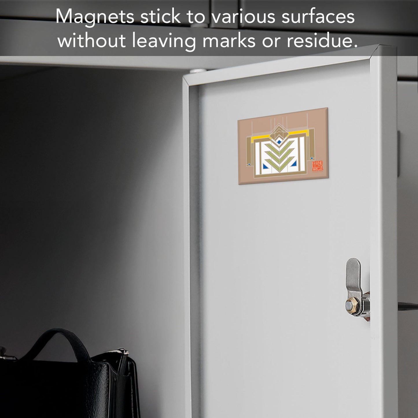 Meyer May Decorative Architectural Magnet Design by FLW Manufactured in The USA 3.5” x 2.5”