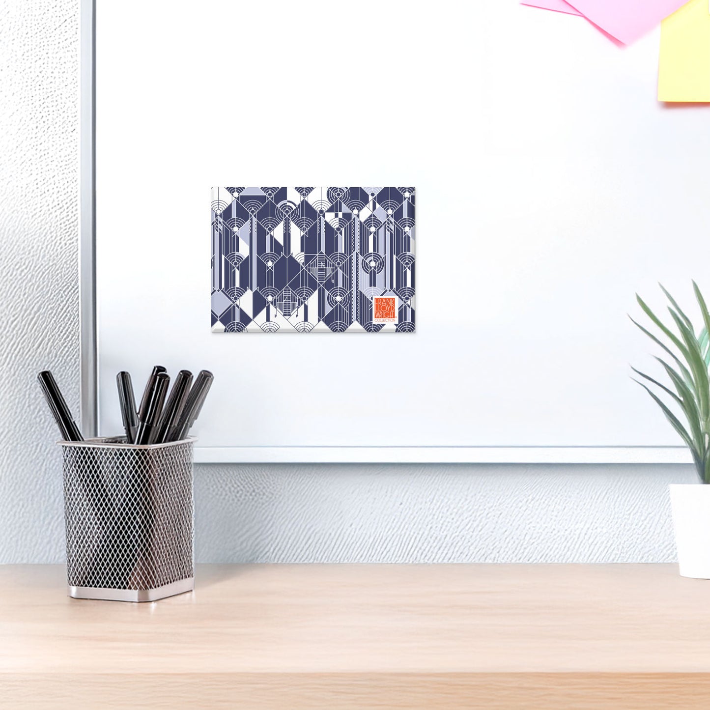 April Showers Decorative Architectural Magnet Design by FLW Manufactured in The USA 3.5” x 2.5”