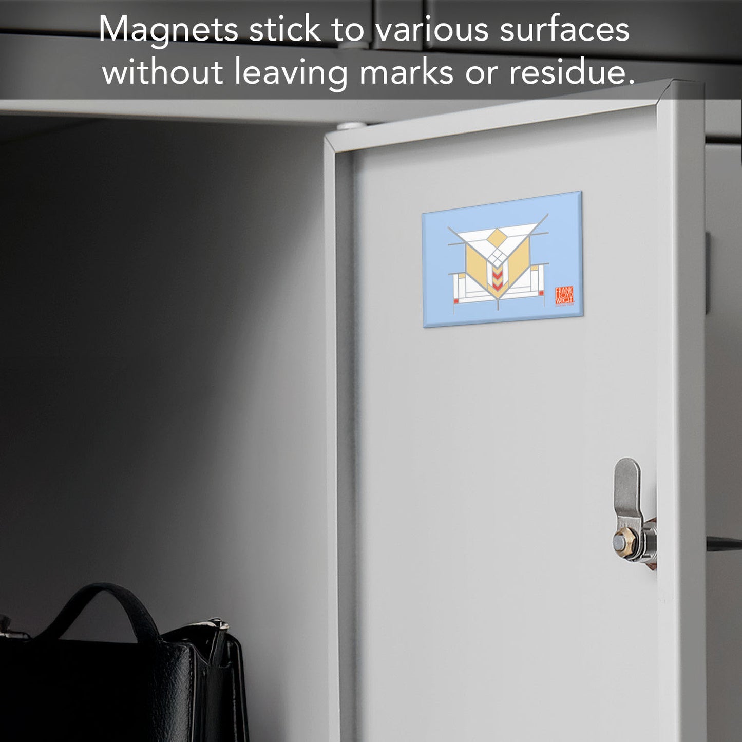 Frank Lloyd Wright's Lake Geneva Architectural Magnet Manufactured in the USA 3.5” x 2.5”