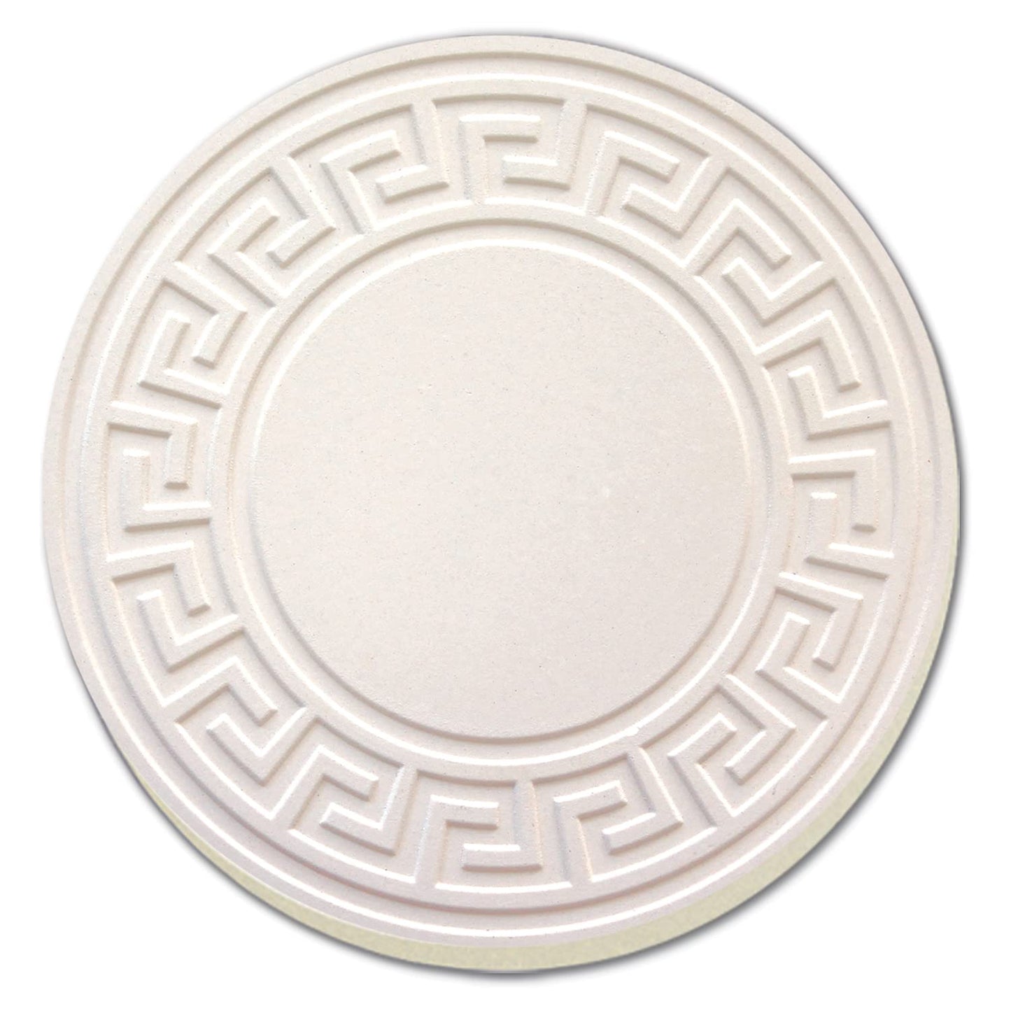 Thirstystone Embossed 4 Pack Round Absorbent Stone Coasters 4" Diameter