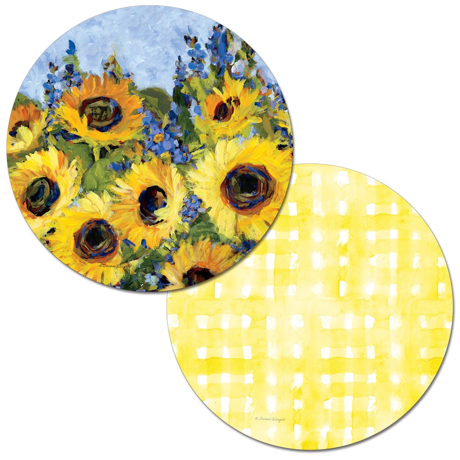 Round Reversible Placemats