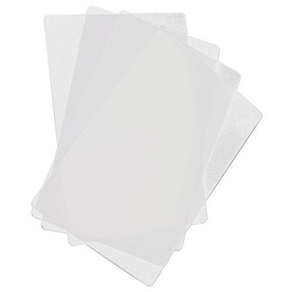 Cut N' Funnel Food Service Grade Flexible Plastic Cutting Mat 4 Pack Made in the USA 18" x 12" BPA Free Dishwasher Safe