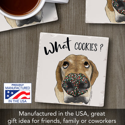 Thirstystone What Cookies Dog Single Tumbled Tile Coaster Manufactured in The USA Adorable, Create Your Own Collection