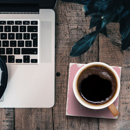 Thirstystone Sunshine State of Mind Single Tumbled Tile Coaster 4" Square Create Your Own Collection