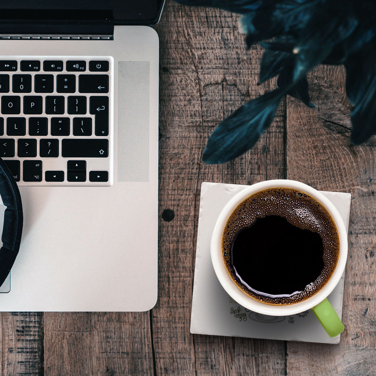 Margarita Single Tumbled Tile Coaster 4" Square Create Your Own Collection