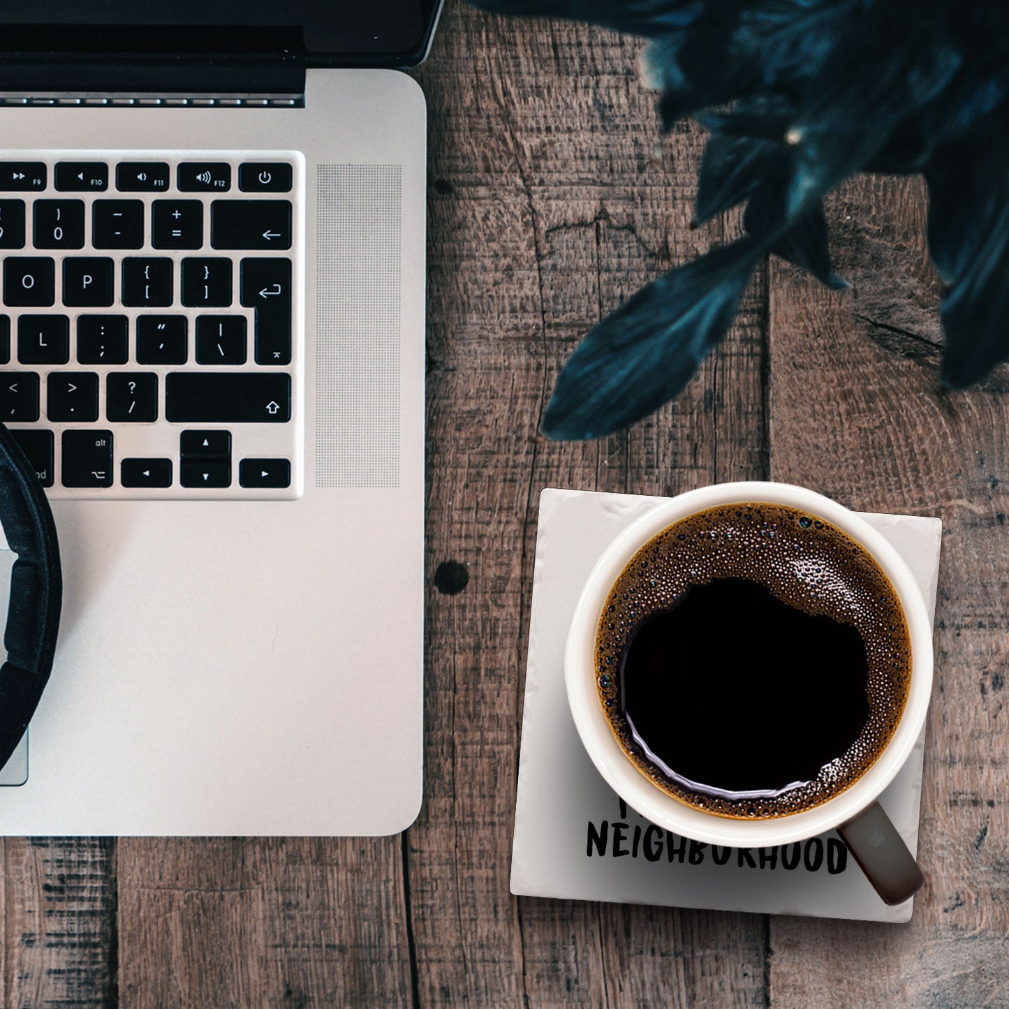 Neighborhood Single Tumbled Tile Coaster 4" Square Create Your Own Collection