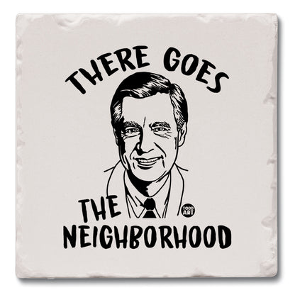 Neighborhood Single Tumbled Tile Coaster 4" Square Create Your Own Collection