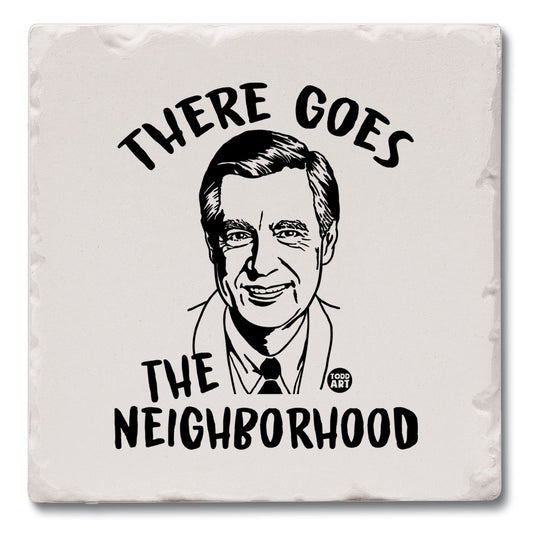 Neighborhood Single Tumbled Tile Coaster 4" Square Create Your Own Collection
