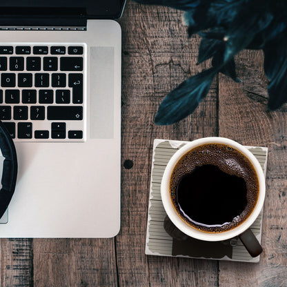 Hate People Cat Single Tumbled Tile Coaster 4" Square Create Your Own Collection