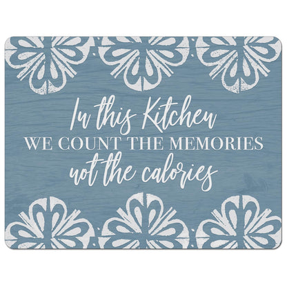 Cut N' Funnel Counting Memories Designer Flexible Plastic Cutting Board Mat 15" x 11.5", Made in the USA, Decorative, Flexible, Easy to Clean