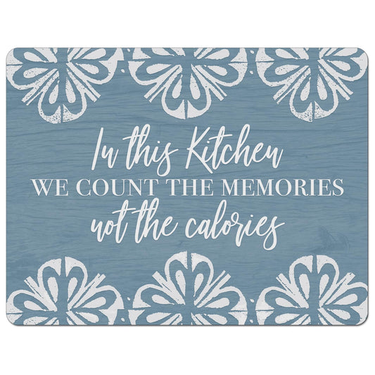 Cut N' Funnel Counting Memories Designer Flexible Plastic Cutting Board Mat 15" x 11.5", Made in the USA, Decorative, Flexible, Easy to Clean