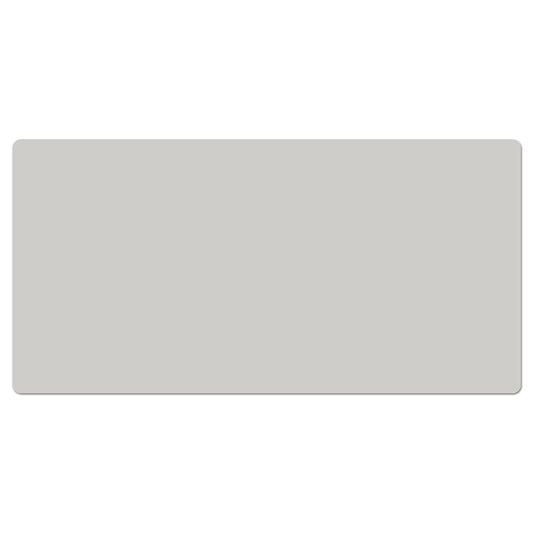 CounterArt Large Waterproof Desk Protector-Light Grey 32” x 16” Made in The USA Desk Mat Office Mat Large Mouse Pad