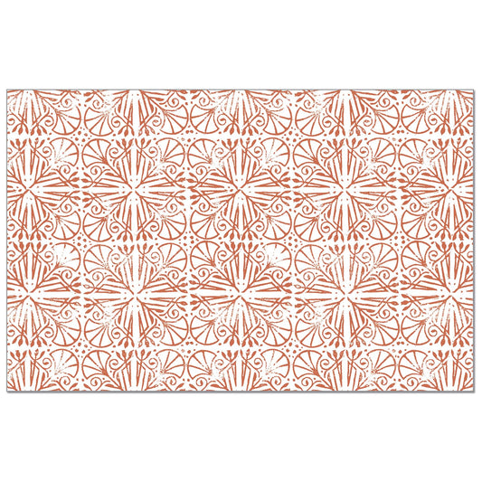 CounterArt Mohave Light 24 Premium Paper Placemats in Resealable Poly-Bag Made in The USA 17" x 11"
