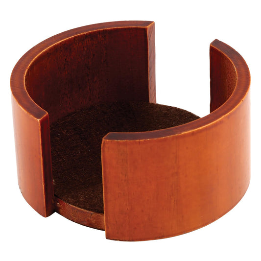 Thirstystone Circular Oak Coaster Holder