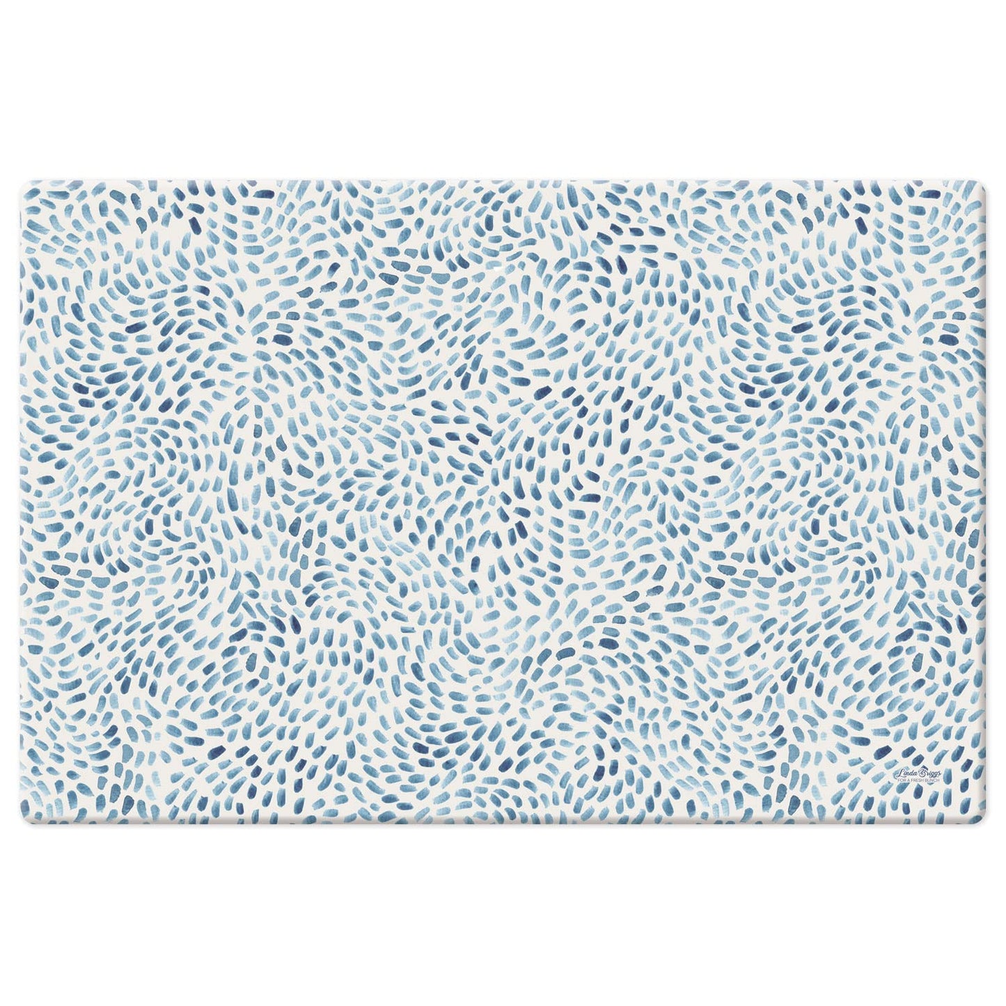 CounterArt Drift Marks 30” x 20” Decorative Vinyl Comfort Floor Mat Manufactured in The USA, Waterproof, Reduces Muscle Fatigue, Easy to Clean