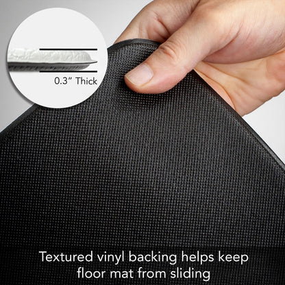 CounterArt Drift Marks 30” x 20” Decorative Vinyl Comfort Floor Mat Manufactured in The USA, Waterproof, Reduces Muscle Fatigue, Easy to Clean