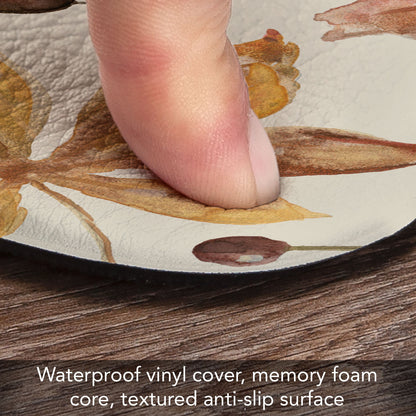 Autumn Memories 30” x 20” Decorative Vinyl Comfort Floor Mat Manufactured in the USA