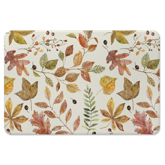 Autumn Memories 30” x 20” Decorative Vinyl Comfort Floor Mat Manufactured in the USA