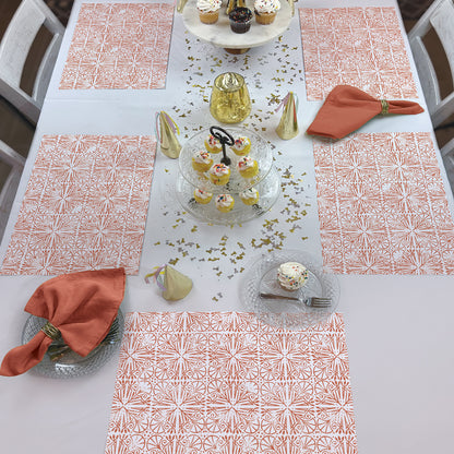 CounterArt Mohave Light 24 Premium Paper Placemats in Resealable Poly-Bag Made in The USA 17" x 11"