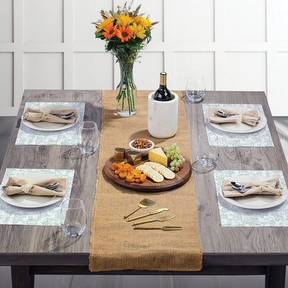 Farmhouse Baby 24 Sheet Reusable Premium Paper Stock Placemats in Resealable Storage Bag Made in The USA 17" x 11"