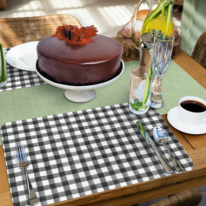 CounterArt Buffalo Trend 4 Pack Reversible Easy Care Flexible Placemats Made in the USA