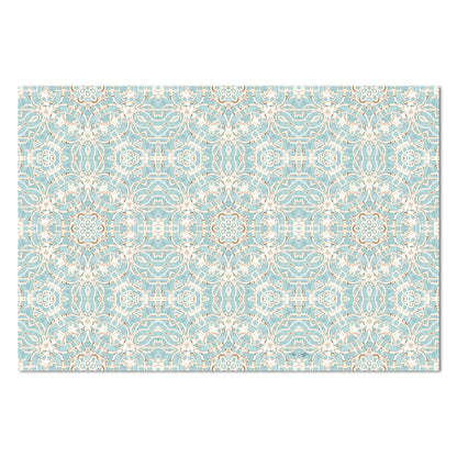 Highland Home Elegance Deco-Floormat, Decorative Mat, Designer Rug, Waterproof, Low Profile, Eco-Friendly Non Slip, Made in The USA