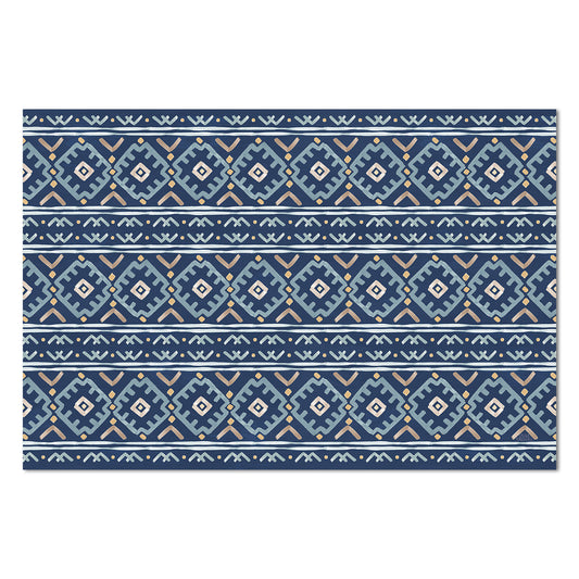 Highland Home Lakeside Deco-Floormat, Decorative Mat, Designer Rug, Waterproof, Low Profile, Eco-Friendly Non Slip, Made in The USA
