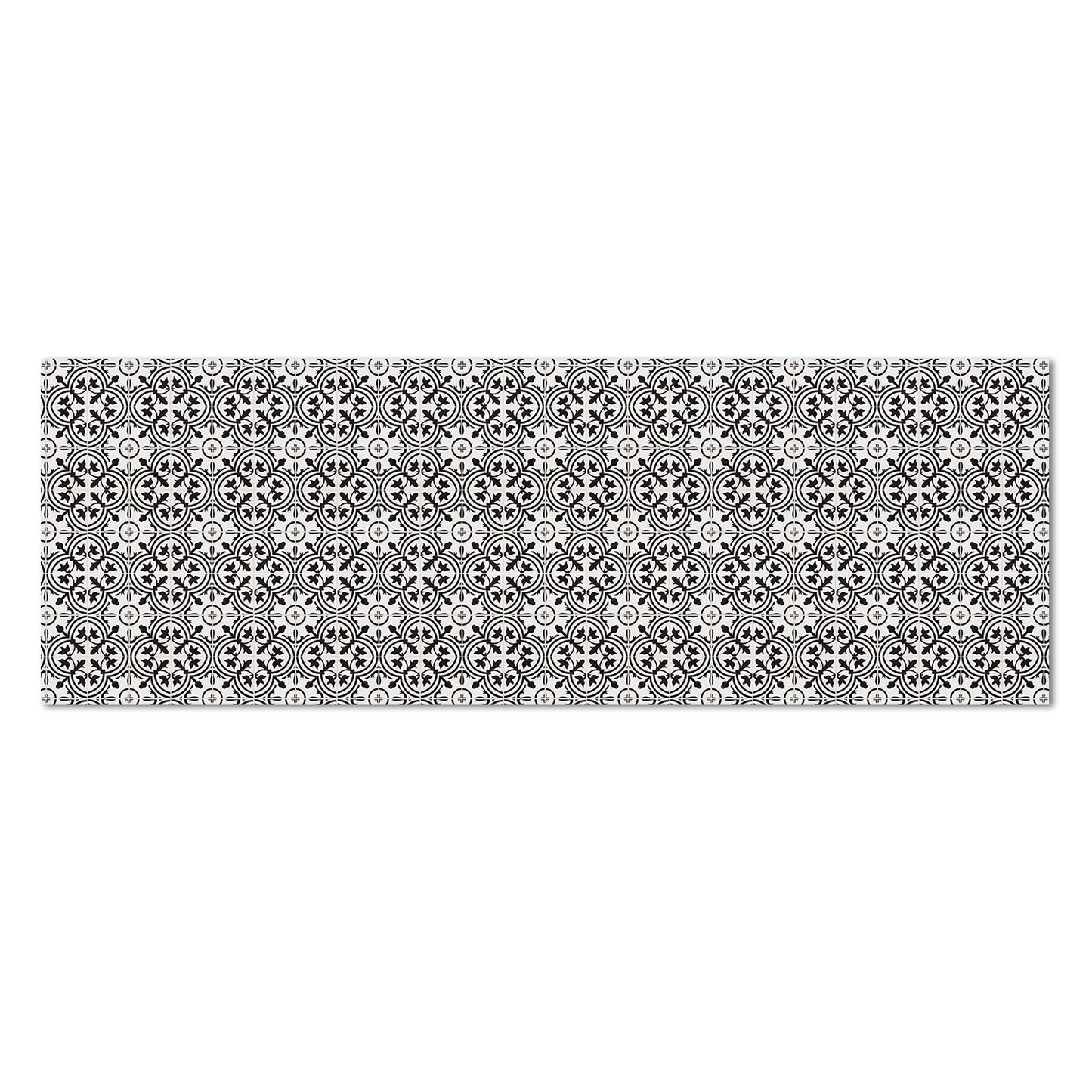 Highland Home Backsplash Tile Design Deco-Floormat, Decorative Mat, Designer Rug, Waterproof, Low Profile, Eco-Friendly Non Slip, Made in The USA