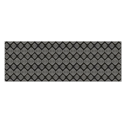 Highland Home Tribal Zen Deco-Floormat, Decorative Mat, Designer Rug, Waterproof, Low Profile, Eco-Friendly Non Slip, Made in The USA