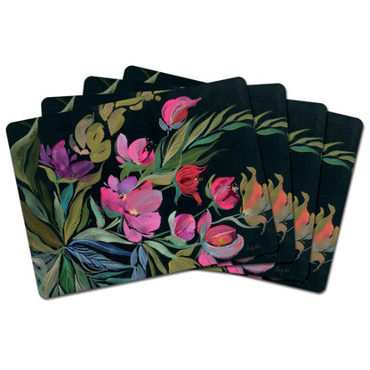 Moody Jewels Premium 4 Pack Boxed Hardboard Tabletop Placemats Manufactured in the USA