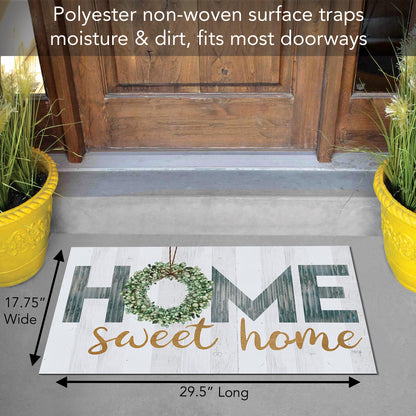 Counterart Galvanized Home Indoor/Outdoor Entryway Floor Mat Manufactured in the USA 29.5" by 17.75"