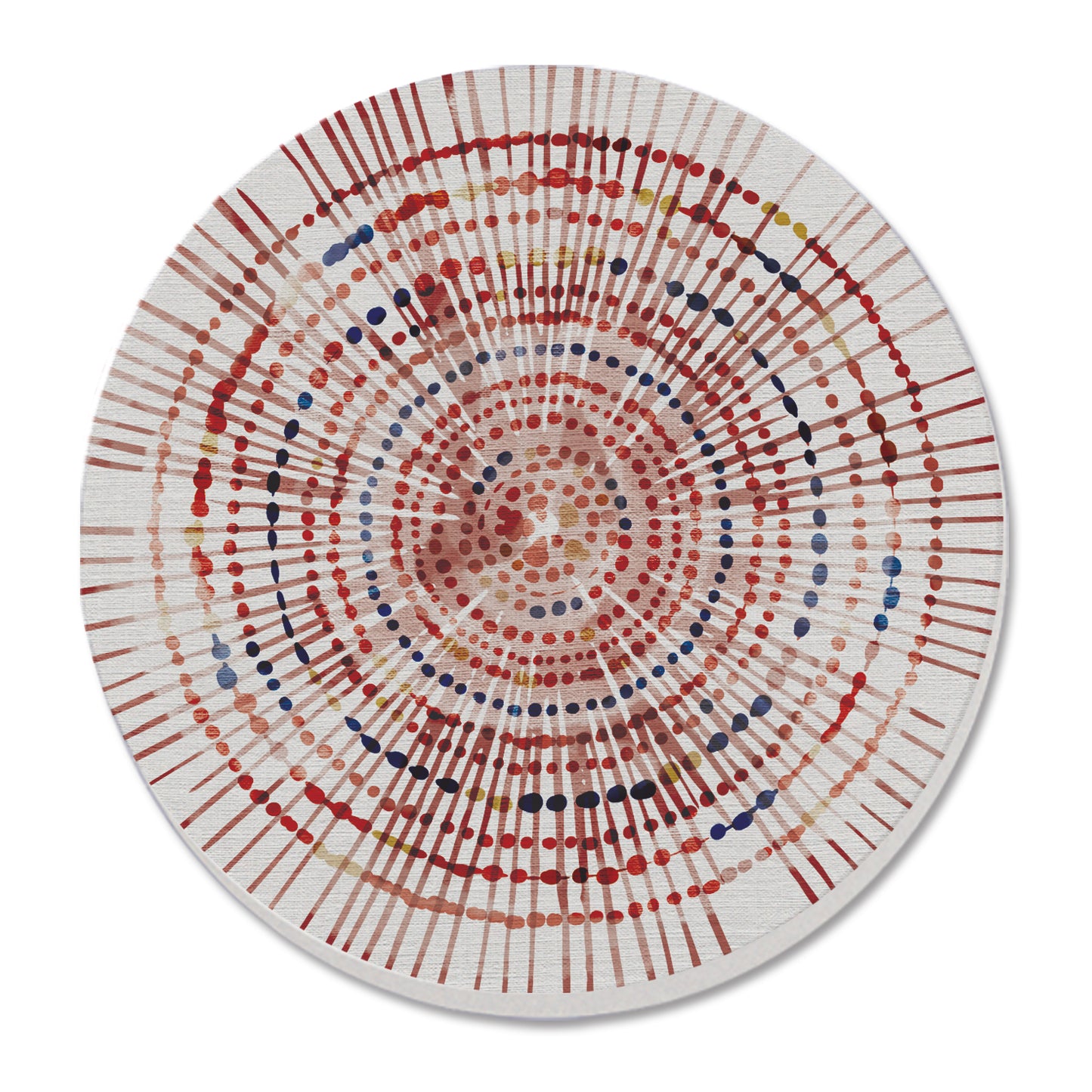 Thirstystone Desert Burst Single Round Absorbent Stone Coaster 4" Diameter