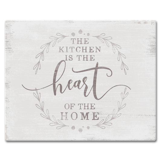 CounterArt Heart Of The Home 3mm Tempered Glass Cutting Board 15” x 12” Manufactured in the USA