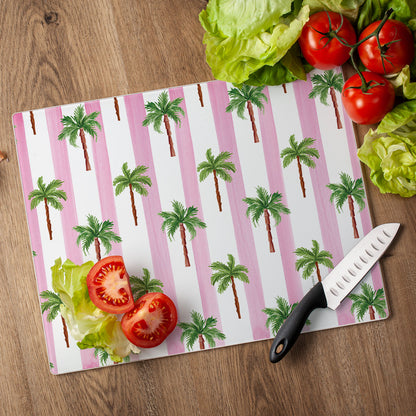 CounterArt Palm Beach 3mm Tempered Glass Cutting Board 15" x 12"