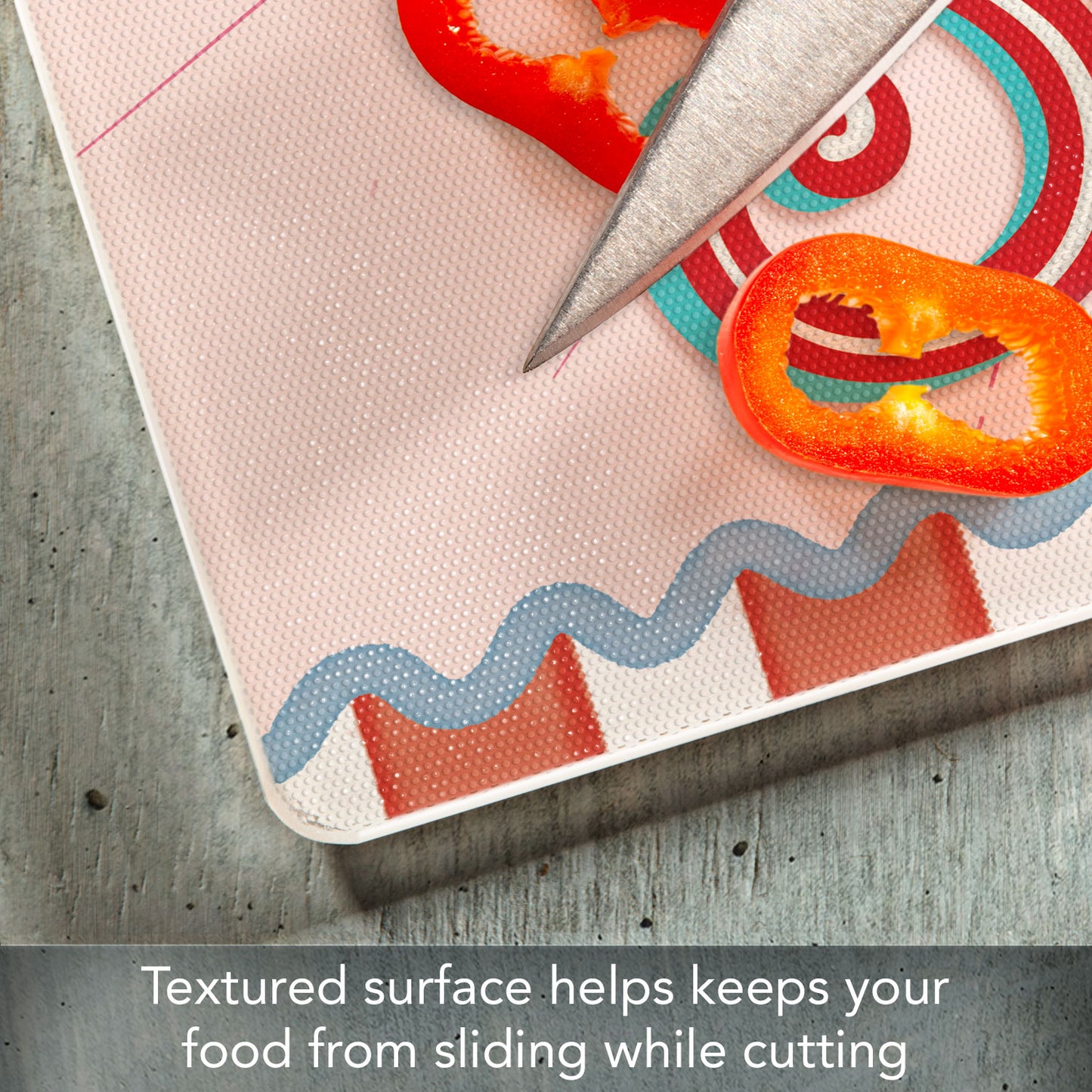 Cookies for Santa 3mm Tempered Glass Cutting Board 15" x 12"