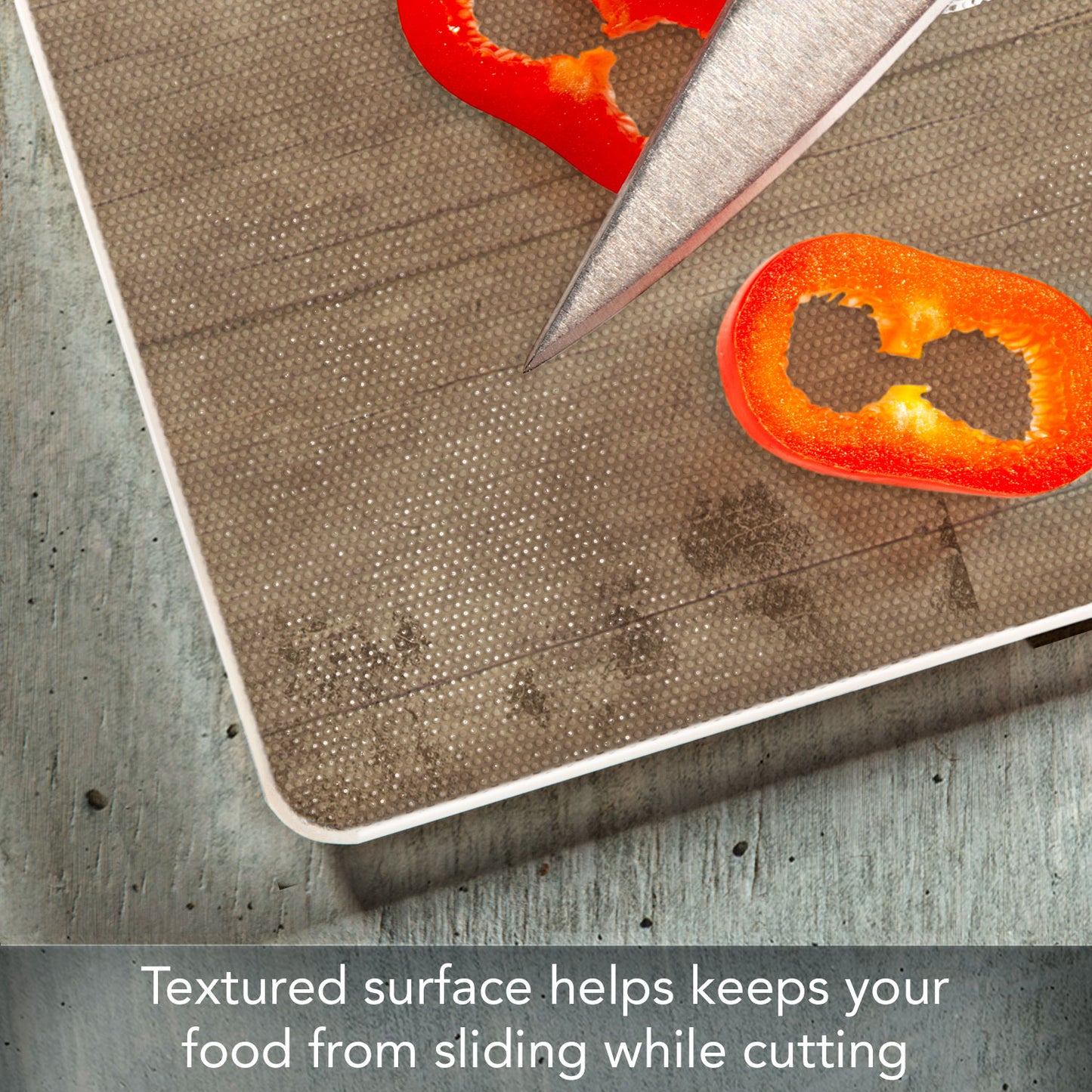 Grateful 3mm Tempered Glass Cutting Board 15" x 12"