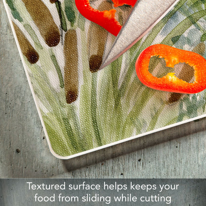 CounterArt Lake Living 3mm Tempered Glass Cutting Board 15" x 12"