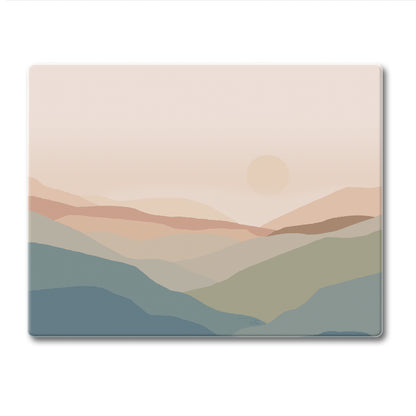 CounterArt Mountain Spice 3mm Tempered Glass Cutting Board 10” x 8” Manufactured in the USA